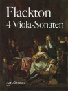 FLACKTON 4 Sonatas op. 2 for viola and bc.