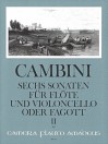CAMBINI 6 Sonatas for flute and cello - Vol.II:4-6
