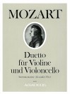 MOZART Duetto for violin and cello (KV 475/457)