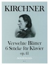 KIRCHNER Fallen leaves · 6 pieces for piano op.41