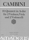 CAMBINI 10. Quintet A major - First Edition