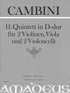 CAMBINI 11. Quintett D-dur [Erstdruck] Part.u.St