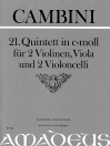 CAMBINI 21. Quintet in C minor - First Edition