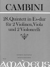 CAMBINI 28. Quintet Es flat major - First Edition