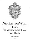 WILM Duo op. 156 for violin or flute and harp