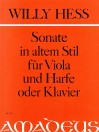 HESS W. Sonata in old style op.135 - Score & Parts