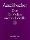 AESCHBACHER Duo op. 26 for violin and violoncello