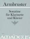 ARMBRUSTER Sonatine (1968) Klarinette und Klavier