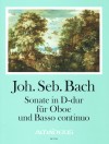 BACH J.S. Sonate D-dur [BWV 1035] für Oboe und Bc.