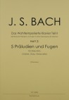 BACH - Wohltemperiertes Klavier Teil 2, Heft 2