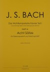 BACH - Wohltemperiertes Klavier Teil 1, Heft 6